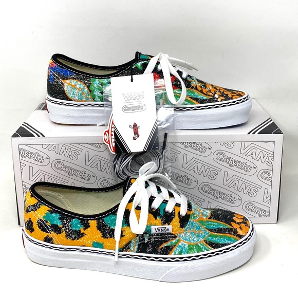 VANS Authentic Crayola Van Doren Men’s Low Top Canvas Sneakers Size VN0A5KRDARF - Picture 4 of 12